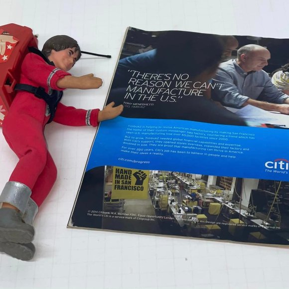 VTG 1979 Mattel MORK AND MINDY Talking Doll w/ Backpack~ Pull strings WORKS~ - Picture 5 of 10